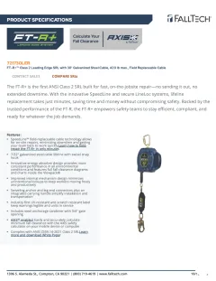 FP721730LER Spec Sheet page 1